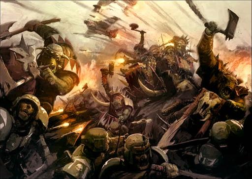 Warhammer 40,000: Dawn of War - Расы и фракции Warhammer 40,000: Зеленокожие (часть II - орудия труда и смертоубийства)